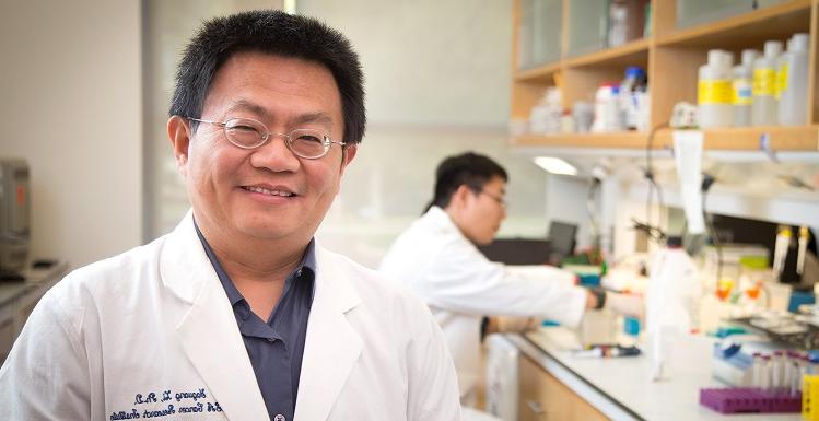 Dr. Yaguang Xi, an associate professor of oncologic sciences at MCI, was named the 2015 recipient of the Mayer Mitchell Award for Excellence in Cancer Research. 